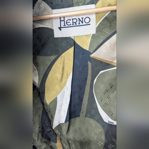 HERNO Woman's Curly Bomber Sherpa fleece  Jacket Size 38. Never Worn - Picture 7 of 12